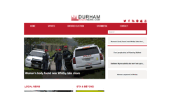 Desktop Screenshot of durhamradionews.com