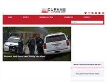 Tablet Screenshot of durhamradionews.com